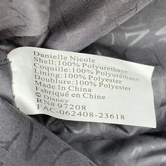 Danielle Nicole Black Glitter Cosmetic Pouch | Disney Gus & Cat - Picture 4 of 11